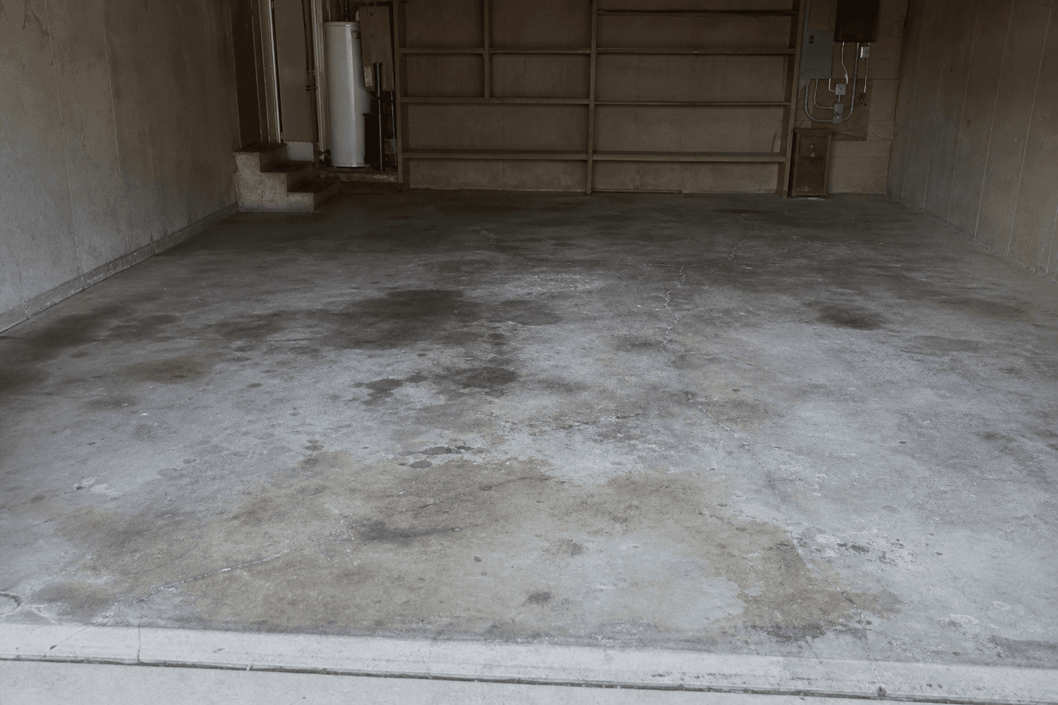 Before: Bloomfield Hills Garage