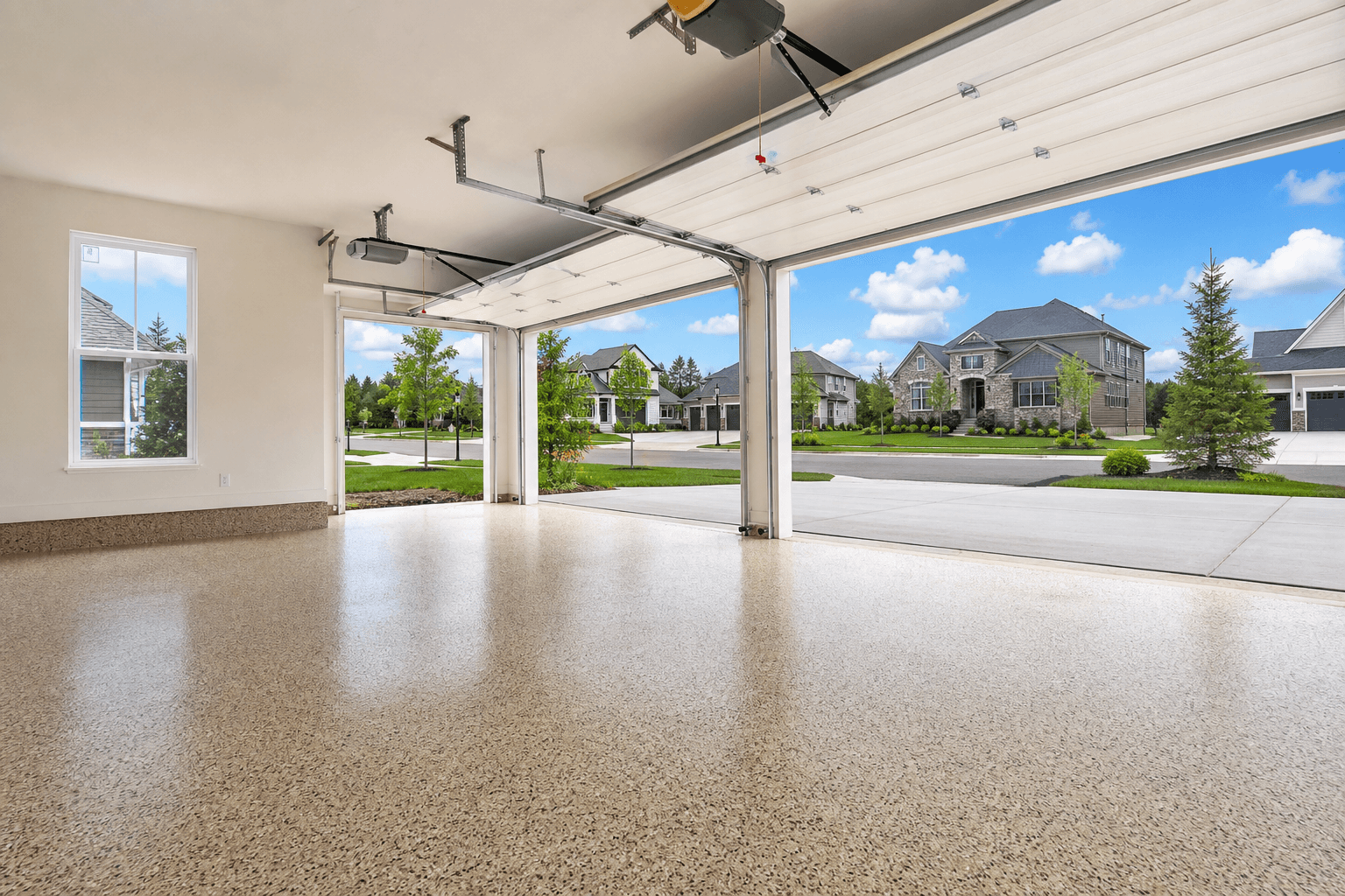 When to Coat a New-Construction Garage Slab in Novi